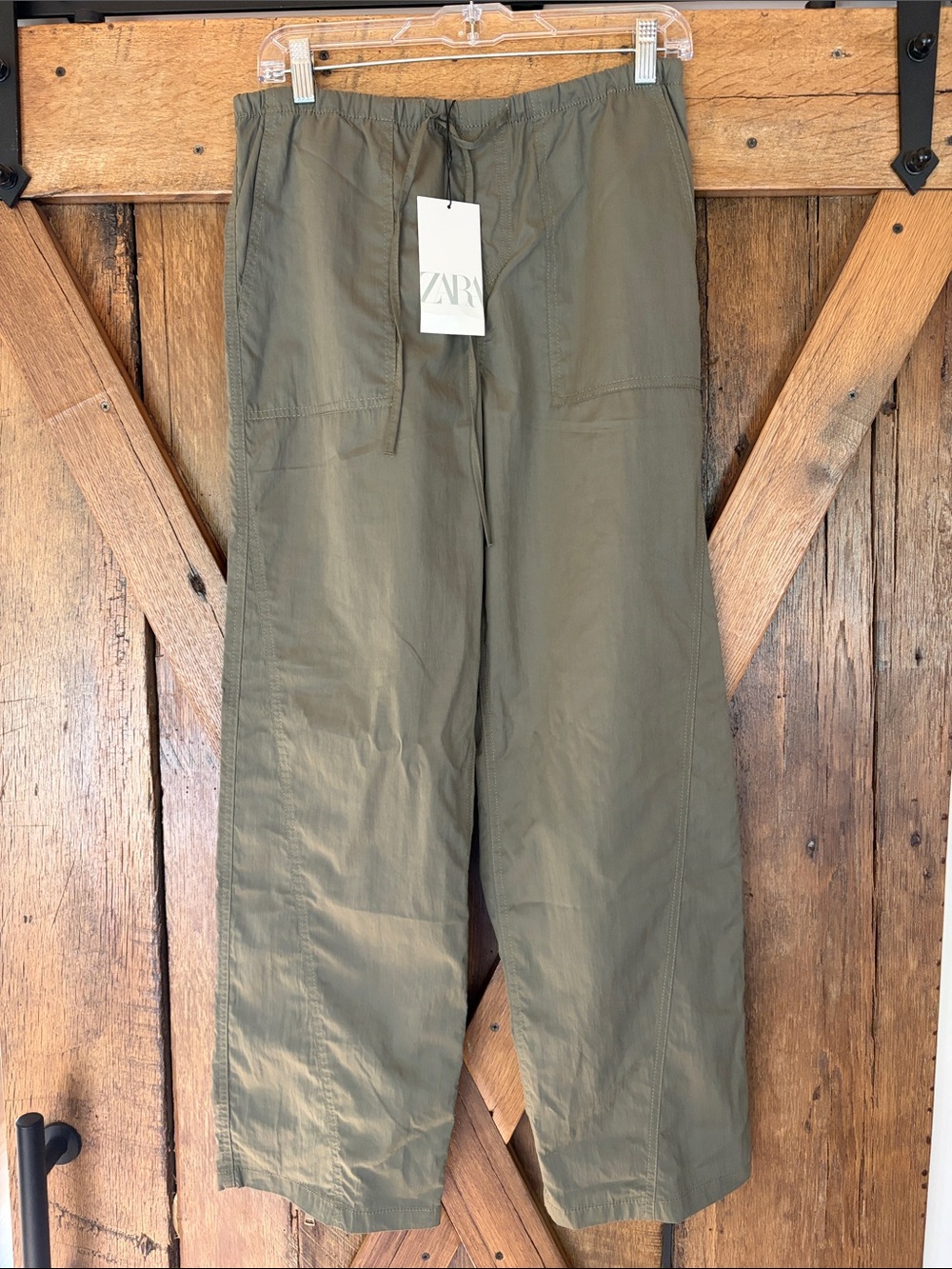 NWT Zara Women’s Small Olive Green Trousers
